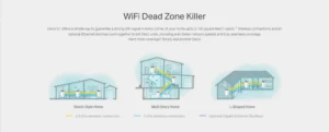 TP-Link Deco S7 (3 Pack) – WiFi Mesh AC1900 Haut Débit