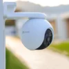 Caméra EZVIZ H8 Pro 3K Wi-Fi motorisée avec IA Caméra EZVIZ H8 Pro 3K Wi-Fi motorisée avec IA