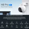 Caméra EZVIZ H8 Pro 3K Wi-Fi motorisée avec IA Caméra EZVIZ H8 Pro 3K Wi-Fi motorisée avec IA