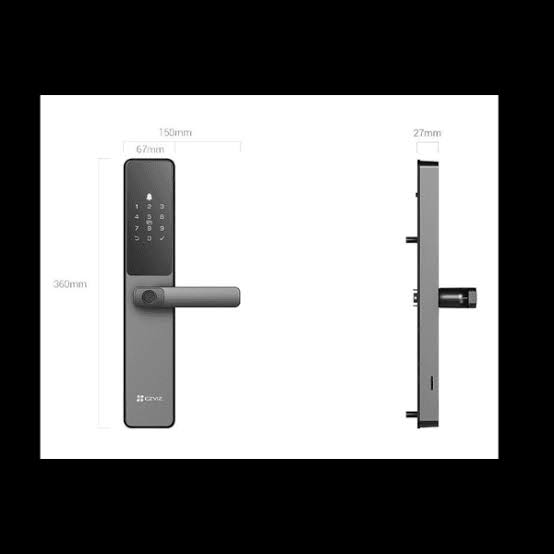 EZVIZ DL05 – Serrure Intelligente à Empreinte et Wi-Fi