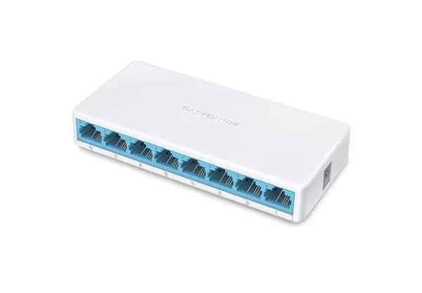 Switch MS108 – 8 ports 10/100Mbps compact