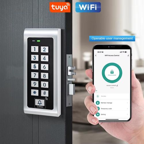 WD-LINK WDCA06EW Maroc – Contrôleur d’accès WiFi RFID avec digicode et application Tuya WD-LINK WDCA06EW Maroc – Contrôleur d’accès RFID EM et code PIN
