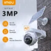 IMOU Cell PT 4G 3MP Maroc – Caméra Solaire Extérieure avec Batterie 15 000 mAh