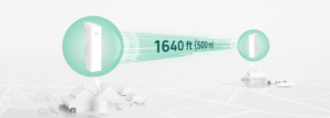 TP-Link EAP100-Bridge KIT Maroc pont WiFi extérieur 2.4 GHz 300 Mbps
