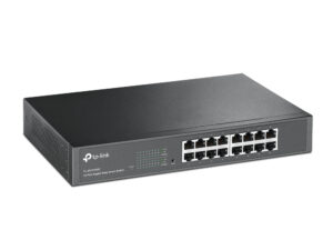 TP-Link TL-SG1016DE Maroc – Switch Gigabit Easy Smart 16 ports rackable