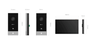 EZVIZ HP5 Maroc visiophone connecté 1080p avec écran tactile 7 pouces