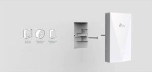 TP-Link EAP655-Wall Maroc – Point d’Accès WiFi 6 AX3000 Mural