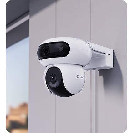EZVIZ H90 Dual Maroc – Caméra WiFi Extérieure Double Objectif 2K+