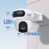 EZVIZ H90 Dual Maroc – Caméra WiFi Extérieure Double Objectif 2K+