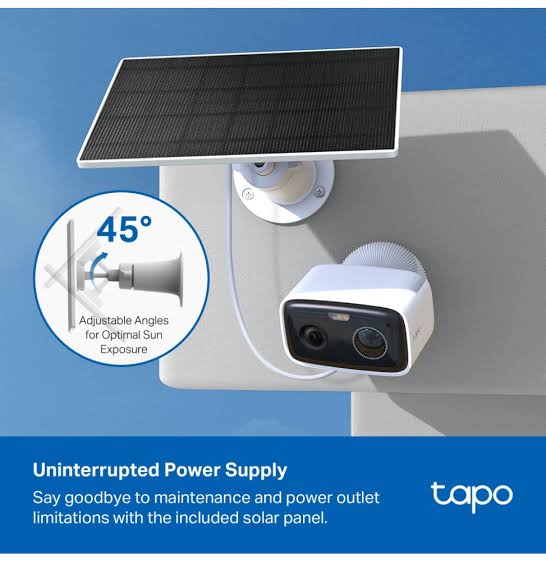 images (94) Tapo C400 KIT Maroc – Caméra de Surveillance Extérieure WiFi avec Panneau Solaire
