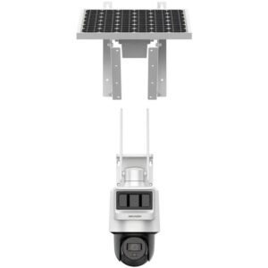 Hikvision DS-2DE2C400IWG-K/4G/C05S10 Maroc – Caméra solaire PT 4MP 4G LTE avec détection PIR et radar