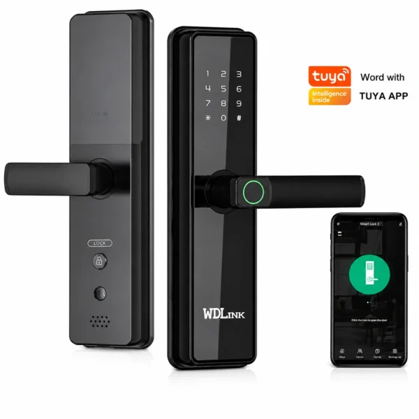 WD-LINK WD04 Maroc serrure intelligente avec empreinte digitale et RFID WD-LINK WD04 Maroc serrure intelligente avec empreinte digitale et RFID
