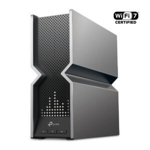 TP-Link Archer BE800 Maroc routeur WiFi 7 BE19000 tri-bande avec deux ports 10G, quatre ports 2,5G et écran LED