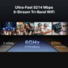 TP-Link Archer BE550 BE9300 – routeur WiFi 7 pour réseau multi-Gigabit