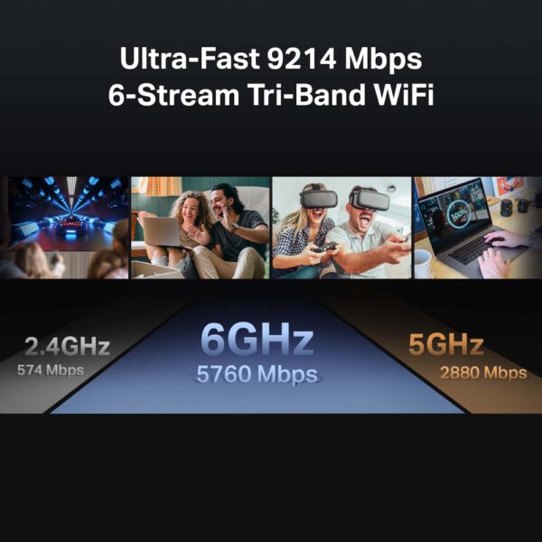 TP-Link Archer BE550 BE9300 – routeur WiFi 7 pour réseau multi-Gigabit