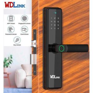 WD-LINK WD07P Maroc serrure intelligente avec caméra intégrée, empreinte digitale, clavier tactile et carte RFID WD-LINK WD07P Maroc serrure intelligente avec caméra intégrée, empreinte digitale, clavier tactile et carte RFID