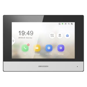 Hikvision DS-KH6320-TE1 Maroc – Moniteur IP intérieur 7 pouces tactile PoE Hikvision DS-KH6320-TE1 Maroc – Moniteur IP intérieur 7 pouces tactile PoE