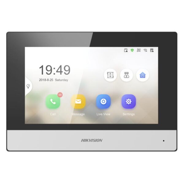 Hikvision DS-KH6320-TE1 Maroc – Moniteur IP intérieur 7 pouces tactile PoE Hikvision DS-KH6320-TE1 Maroc – Moniteur IP intérieur 7 pouces tactile PoE