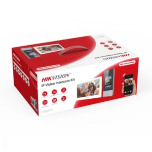 Hikvision DS-KIS902-S Maroc – kit visiophone IP avec reconnaissance faciale et écran tactile 7 pouces