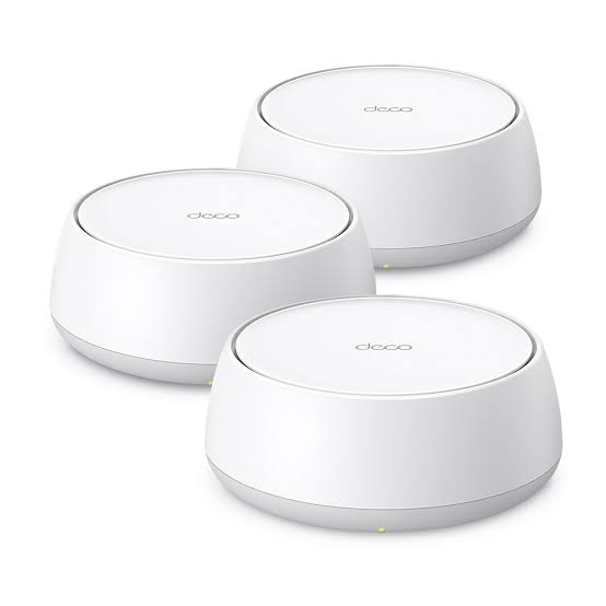 TP-Link Deco BE22 Maroc 3-Pack – Système WiFi 7 Mesh BE3600 avec trois unités et ports Gigabit Ethernet