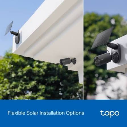 TP-Link Tapo C411 KIT Maroc – Caméra WiFi Extérieure 2K 3MP avec Panneau Solaire