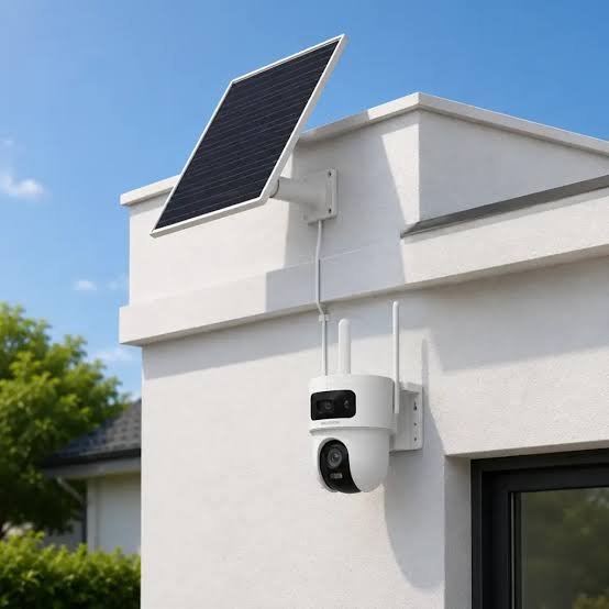Hikvision DS-2CFSP8-D/4G Maroc – caméra solaire 4G double objectif 4MP+4MP avec motorisation PT